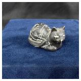 Christina Acoma Pueblo Pottery Cat