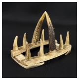 Black Forest Stag Horn Letter Holder