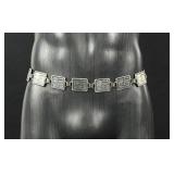 Native American Indian Canoe Concho Belt