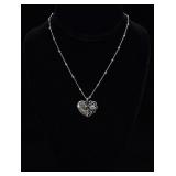Didae Sterling Silver Heart Necklace
