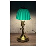 Art Deco Emeralite Jr. Adjustable Bankers Lamp