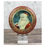Tindeco Santa Christmas Cookie Tin