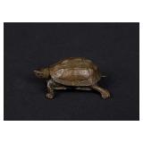 Meiji Japanese Bronze Articulated Turtle Okimono