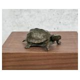 Meiji Japanese Bronze Articulated Turtle Okimono