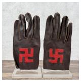 Contemporary Whirling Log Swastika Gloves