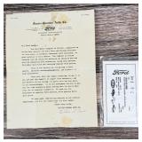 Foster Thomas Auto Co Sales and Service Letter