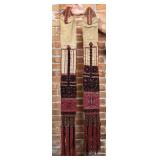 Turkmen Uzbek Tribal Tent Yurt Band Pair