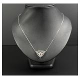 Sterling Silver Celtic Trinity Knot Necklace