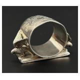 Meriden Silver Plate Eagle Napkin Ring