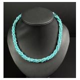 Navajo Turquoise Pebble Necklace