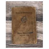 Book of Information Dodge Brothers Motor Car