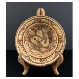 Redware Slip Decorated Bowl