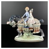 Lladro 1489 Valencian Children Porcelain Figurine