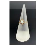 10k Gold Opal Ring