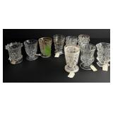 Collection of Flint Glass Tumblers