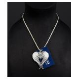 Montana Silversmiths Winged Angel Heart Necklace