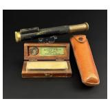 Sharpening Stone and Surveying Transit