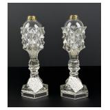 Giant Sawtooth Whale Oil Lamps