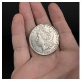 1884 O Morgan Silver Dollar