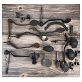 Group of Ford Model T Brake Clutch Reverse Pedals