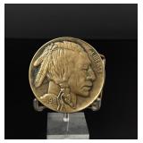 Buffalo Head Nickel Belt Buckle