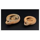 Ancient Roman Terracotta Oil Lamps