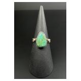 Navajo Sterling Silver Turquoise Ring