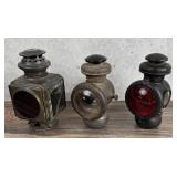 Model T Kerosene Lamp Lights