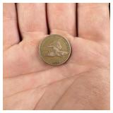 1858 Flying Eagle Cent Penny