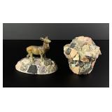 Artcrafters South Dakota Stone Encrusted Objects
