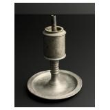 Pewter Whale Oil Lamp