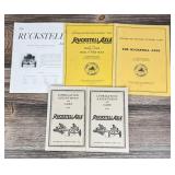 Ford Model T Ruckstell Axle Manuals