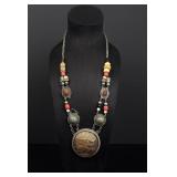 Thai  Silver Goddess Necklace