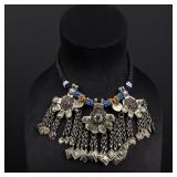 Afghan Bib Kuchi Pendant Necklace