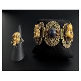 J. Braunstein Japanese Oni Theater Mask Bracelet