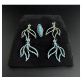 Sanford Zuni Style Trading Post Costume Jewelry