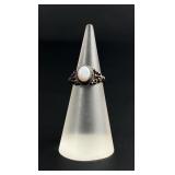 Sterling Silver Opal Ring