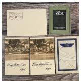 Ford Model T Touring Car Runabout Sales Brochures