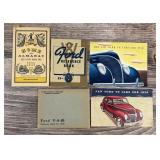 Ford Motor Company Automobile Literature