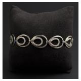 CZ Sterling Silver Bracelet