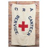 WWI WW1 American Red Cross Canteen Service Flag