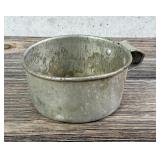 Pre WWI WW1 US Army Experimental Mess Cup M1908