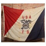 WWI WW1 US Army Transport Services Flag