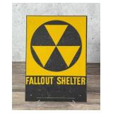 US Department of Defense Fallout Shelter Sign
