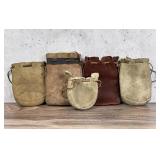 Fly Fishing Reel Leather Pouches