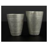 WW2 German 1945 Clover Trench Art Cups