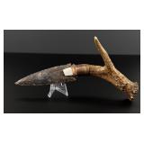 Bo Earls Handmade Horn Handle Knife