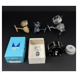 Group of Fly and Spin Cast Fishing Reels