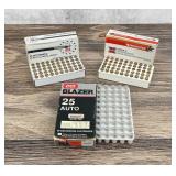 150 Rounds of .25 Auto Pistol Ammo