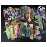 Group of Fly Fishing Fly Tying Supplies